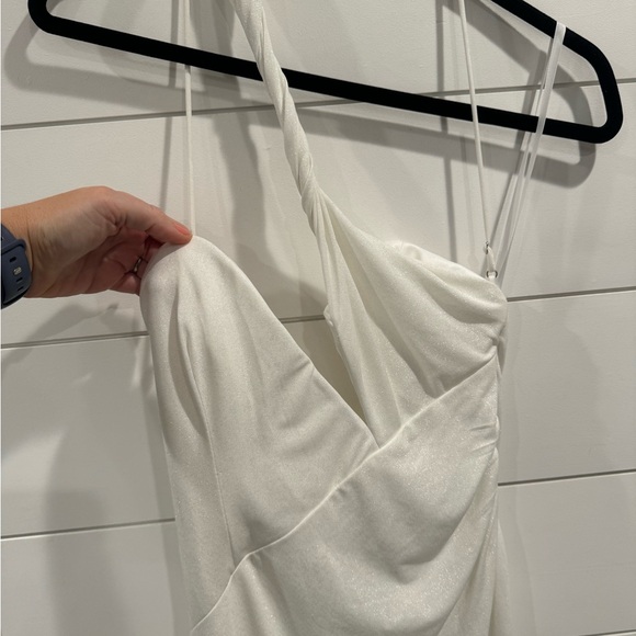 Katie May white Brittany gown in silver duster ivory - Picture 6 of 10